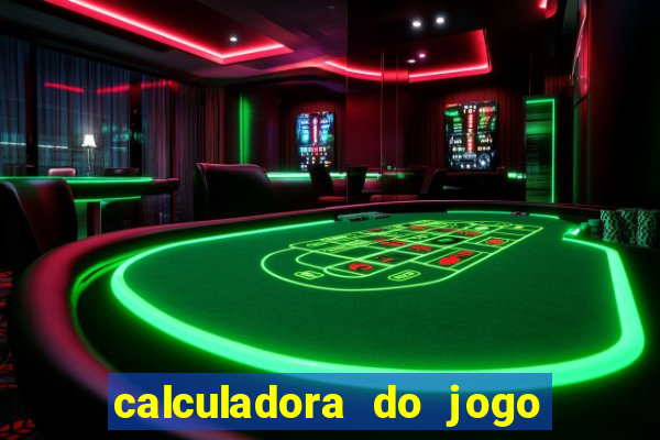 calculadora do jogo do bicho